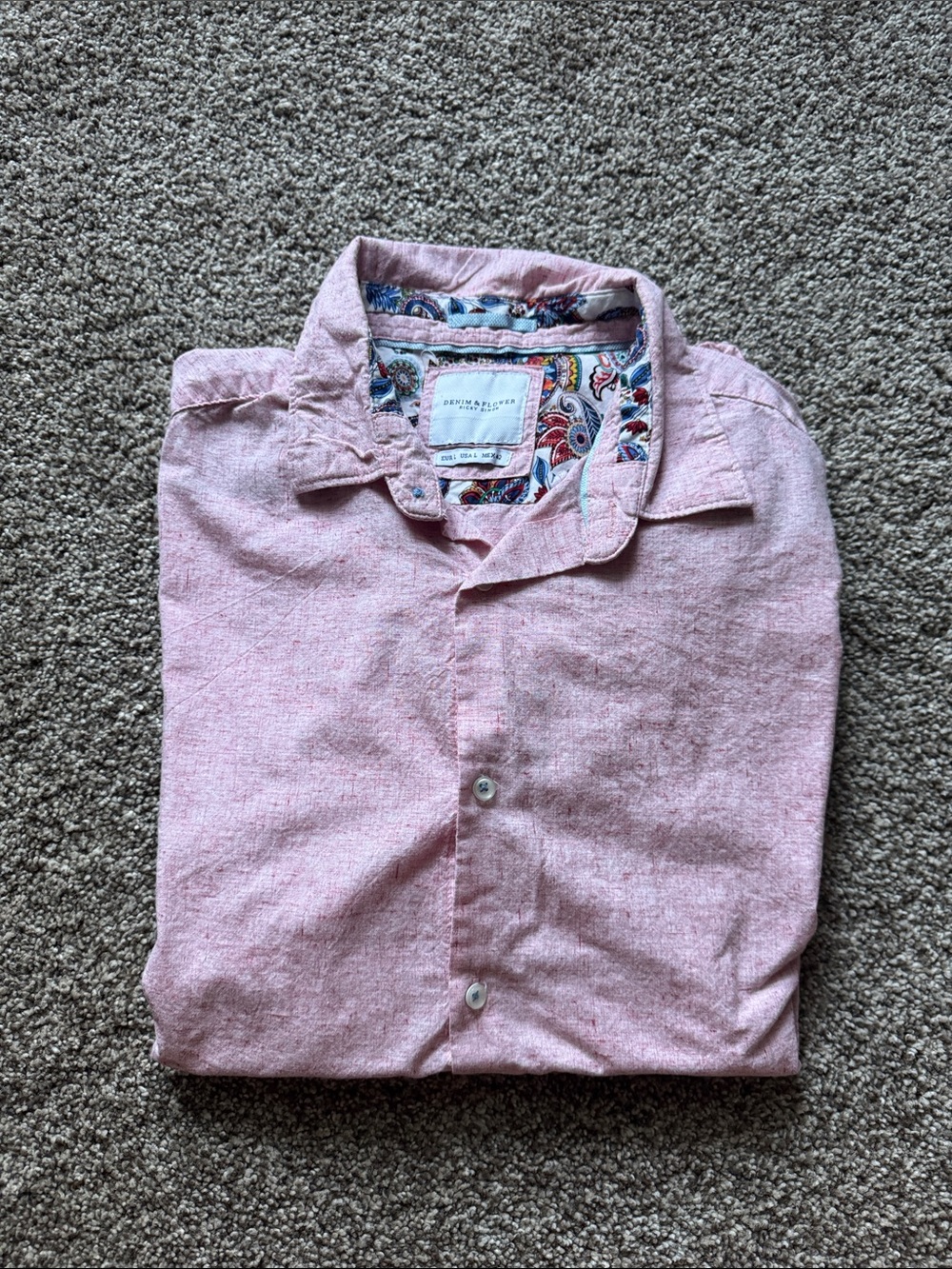 Denim & Flower Ricky Singh L button down